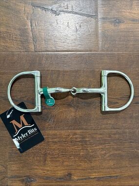 Myler Dee ring snaffle 4.5”